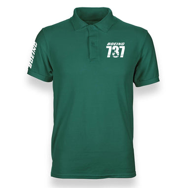 B737 DESIGNED POLO SHIRT THE AV8R